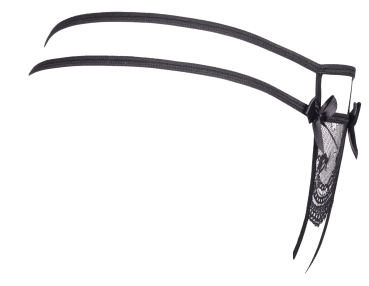 AXAMI String 20024 schwarz 2XL, 3XL, 4XL V-8698PS