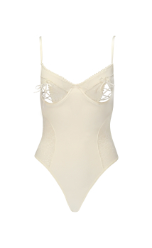 Preview: AVANUA 10203 Body BIANCA ecru S/M, L/XL