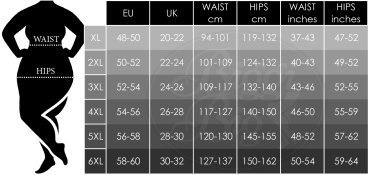 BIGGI BIG Controll 40 Stützstrumpfhose 48-60 / XL-6XL schwarz B124