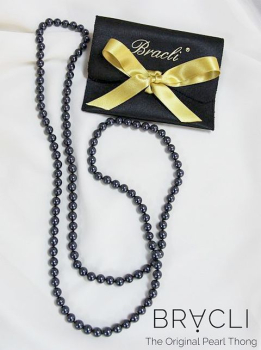 Preview: BRACLI Perlencollier ATAME in SCHWARZ 3030