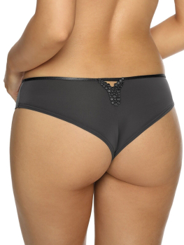 VIANIA 201014 CAROLA Brasil Slip mit Stickerei 36-50, volcano 910