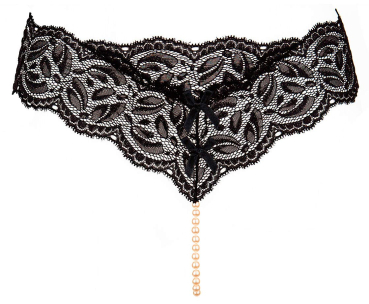 BRACLI Abverkauf Sonderpreis Perlenstring CLASSIC (einreihig) crema Größe L