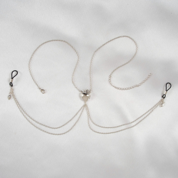SYLVIE MONTHULE Brustschmuck APFEL COS109 silber