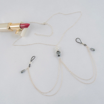 SYLVIE MONTHULE Brustschmuck Passion Secrete COS85 silber