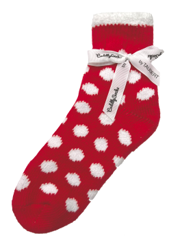TAUBERT 232158-588 KUSCHELSOCKEN dick DAISY 1 Paar rot