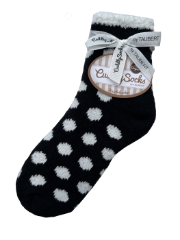 TAUBERT 232158-588 KUSCHELSOCKEN dick DAISY 1 Paar schwarz