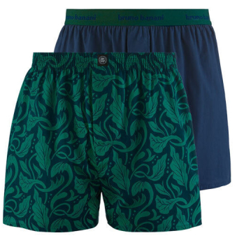 BRUNO BANANI 2er Pack Boxershorts ENTHUSIAST 22012448-4516 denim