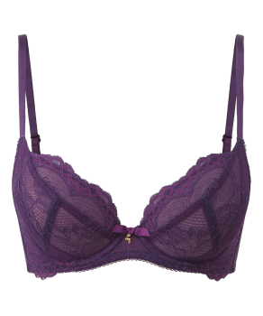 GOSSARD 7725 purple Plunge Bügel BH 70-85, B-I