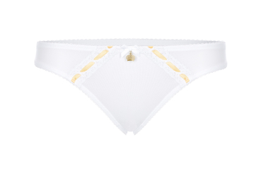 POMPÖÖS by Harald Glööckler h202 String 36-48 weiß-pink / weiß-gold