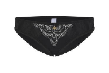 POMPÖÖS by Harald Glööckler h214 Slip 38-48 schwarz / sand