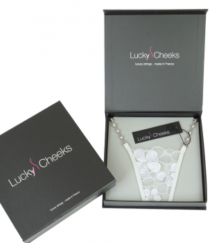 LUCKY CHEEKS Luxury String IVORY PEARL - LC_142IP