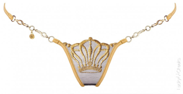 LUCKY CHEEKS Luxury String QUEEN OF LOVE Sunny - LC161QLG_sunny