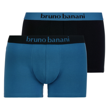 BRUNO BANANI 2er Pack Pant / Short FLOWING S - XXXL mosaikblau schwarz 4586