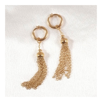 SYLVIE MONTHULE Labienschmuck QUASTE PA56 gold