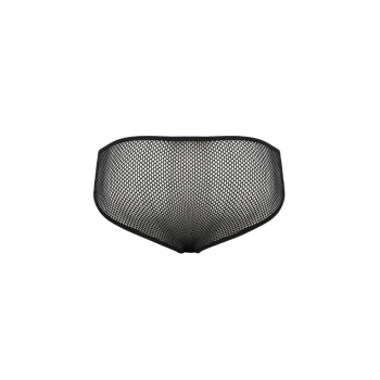 PASSION 035 Slip Lederoptik und Mesh S-XXXL schwarz PM10026