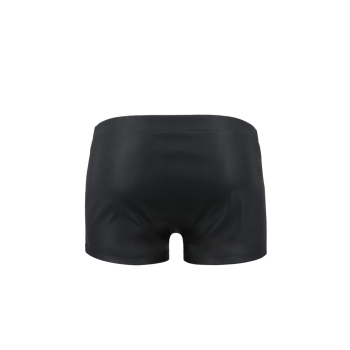 PASSION 048 Short / Pant Lederoptik mit Druckknöpfen