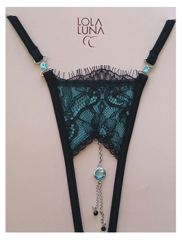 LOLA LUNA String SCARLETT open S M L XL