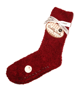 TAUBERT 000611588 KUSCHELSOCKEN Spa ABS 1 Paar rosso