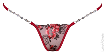 LUCKY CHEEKS Luxury String SUNDAY FLOWER - LC255SF