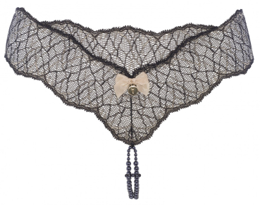 BRACLI 2072 Perlenstring SYDNEY DARK (zweireihig) S, M, L, XL in 2 Farben