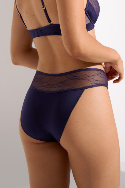 LISCA 012353 NIGHTSCAPE Slip mit Spitze 36-44 glamour violet GV