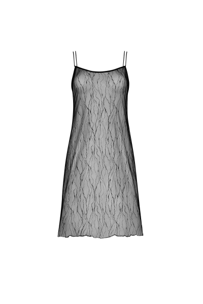 LISCA 013114 NIGHTSCAPE Negligee Trägerkleid Spitze S-L schwarz 02
