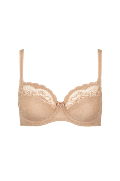 LISCA 020226 EVELYN Bügel BH mit Spitze B-E, 75-100 sweet almond SA