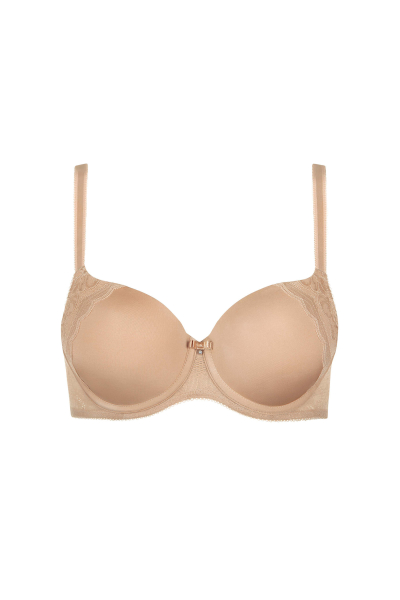 LISCA 80C SONDERPREIS 020228 EVELYN Bügel-BH mit Schale sweet almond SA