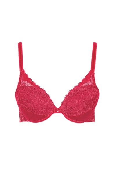 LISCA 020230 Sonderpreis EVELYN Bügel-BH mit Schale 75D rot A1