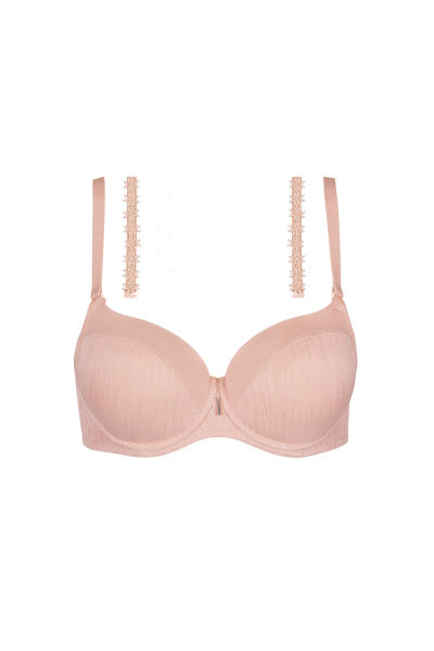 LISCA 90C Sonderpreis 020251 GRACIA Bügel-BH mit Schale pfirsich champagner PC