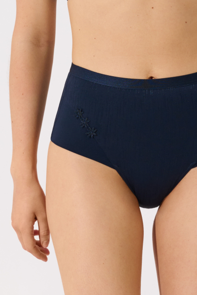 LISCA 022226 GRACIA Taillen Slip mit Dekor 38-50 blue shadow BS