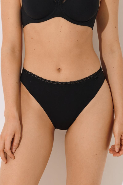 LISCA 022254 INES Slip Baumwolle 36-50 schwarz 02