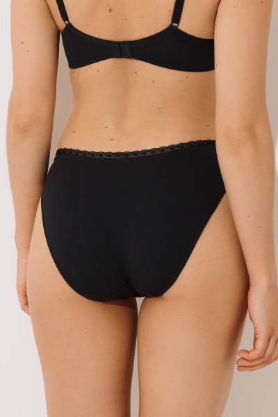 LISCA 022254 INES Slip Baumwolle 36-50 schwarz 02