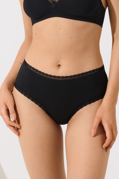 LISCA 022255 INES Slip Baumwolle 36-44 schwarz 02
