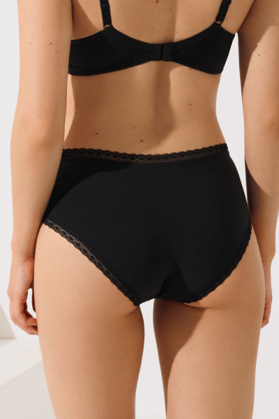 LISCA 022255 INES Slip Baumwolle 36-44 schwarz 02