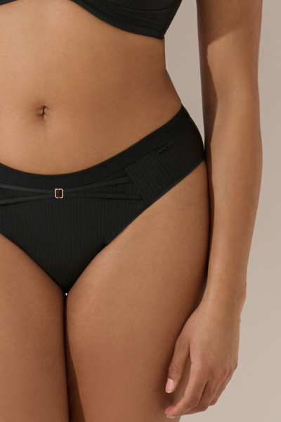 LISCA 022289 LAURA Slip mit Streifendekor 38-46 schwarz 02