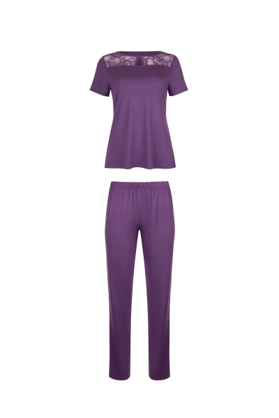 LISCA 023453 PATRICIA Pyjama / Schlafanzug S-XXL ultra violet V2