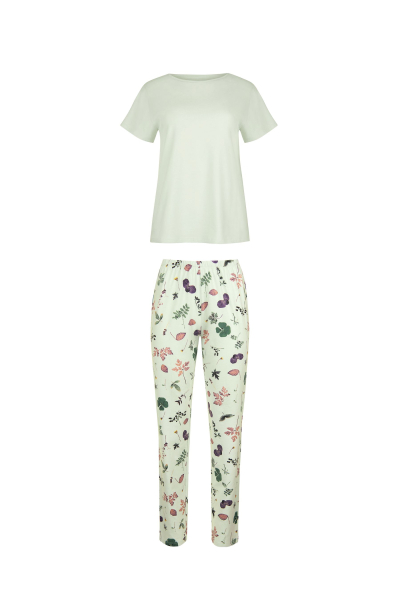 LISCA 023458 POMPEYA Pyjama / Schlafanzug S-XXL spring flowers SF