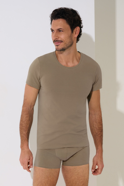LISCA 031013 ODYSSEUS Unterhemd halbarm S-XXXL natural grey S4