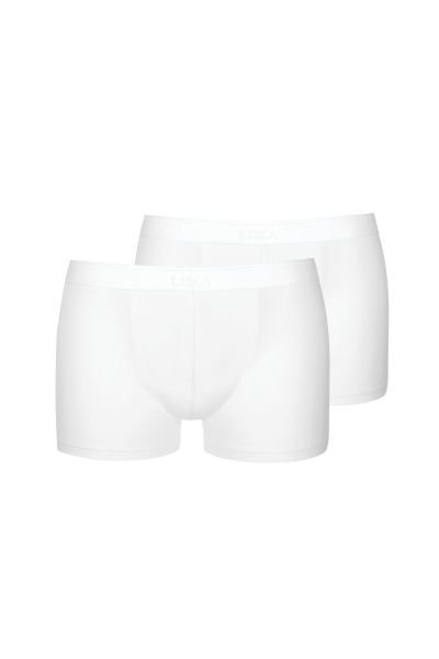 LISCA 032035 HERMES Herren Pant/Short 2er Pack M-XXXL weiß 01