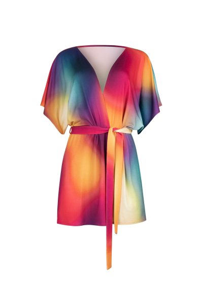 LISCA 049553 OLYMPIA Sommer / Strand Cardigan Onesize rainbow RB