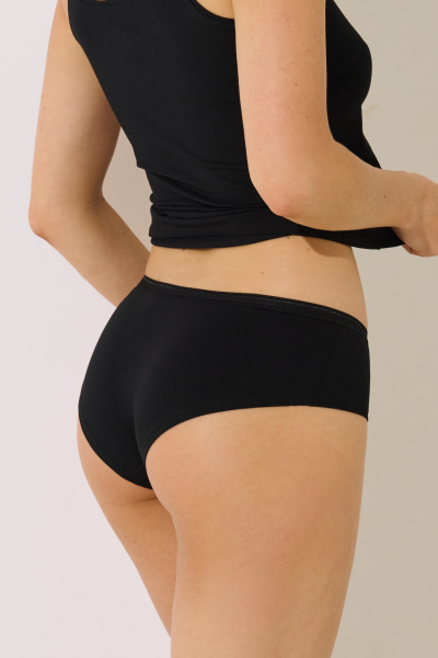 LISCA 062502 HAPPYDAY Slip mit Baumwolle S-XL schwarz 02