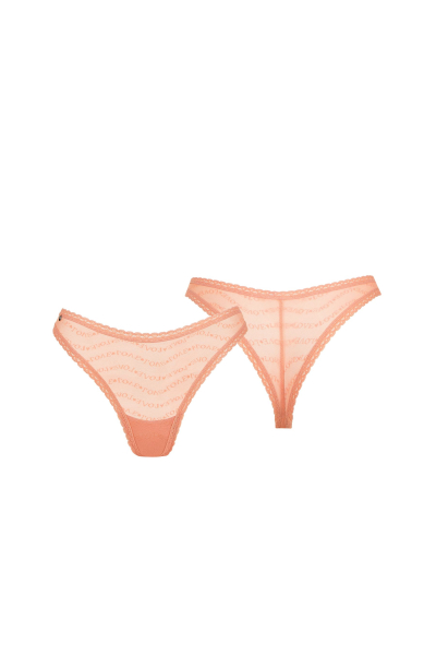 LISCA 062577 HONEY Brasil Slip mit LOVE Schriftzug 38-44 pastel apricot PM