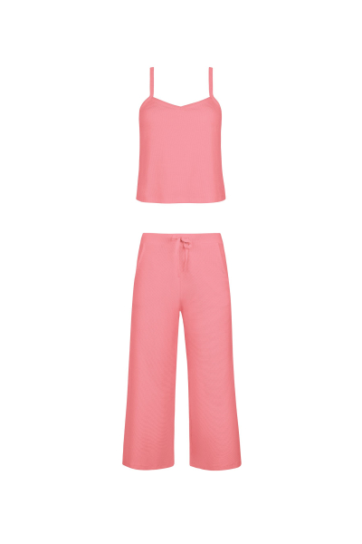 LISCA 063486 FREELY Pyjama / Schlafanzug S-L red pink RG