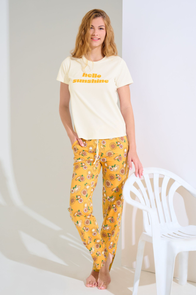 LISCA 063489 SUMMER Pyjama / Schlafanzug S-XXL summer print ST