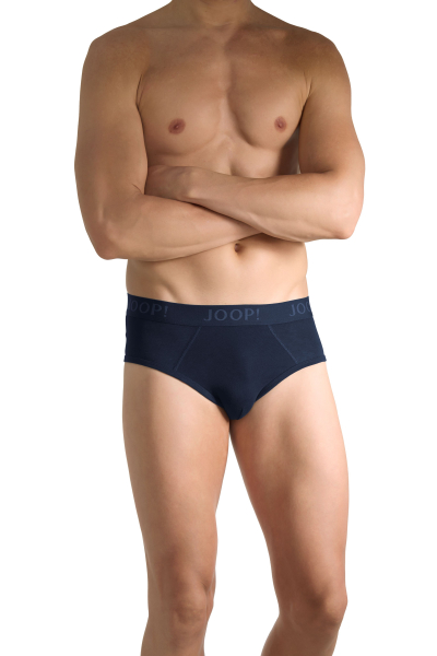 JOOP! 3er Pack 10224306 Cotton Stretch Slip dark sapphire 400
