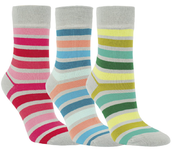 3 Paar RS. Harmony 12040 Ringelsocken 35-38, 39-42