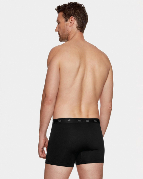 IMPETUS 3er Pack PANT Cotton Stretch 1221M03P3 schwarz