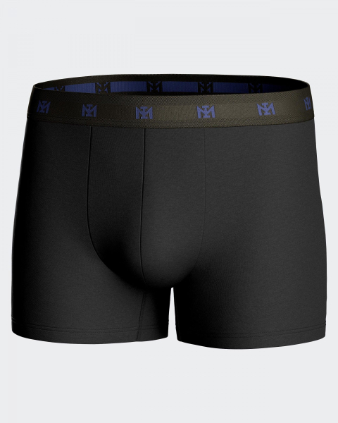 IMPETUS 3er Pack PANT Cotton Stretch 1221M03P3 schwarz