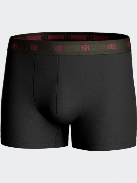 IMPETUS 3er Pack PANT Cotton Stretch 1221M03P3 schwarz